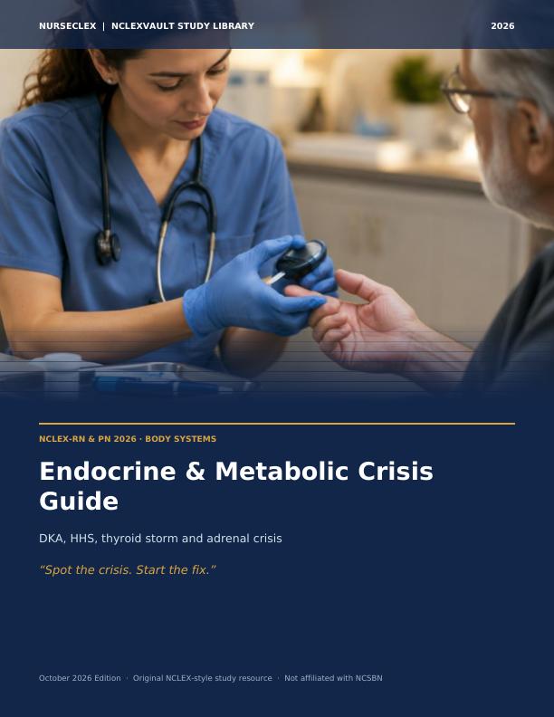 Endocrine System & Metabolic Crisis Workbook - Cover