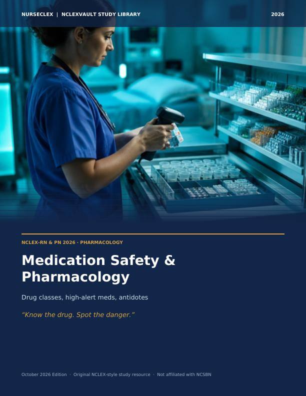 Medication Safety & Pharmacology - Cover